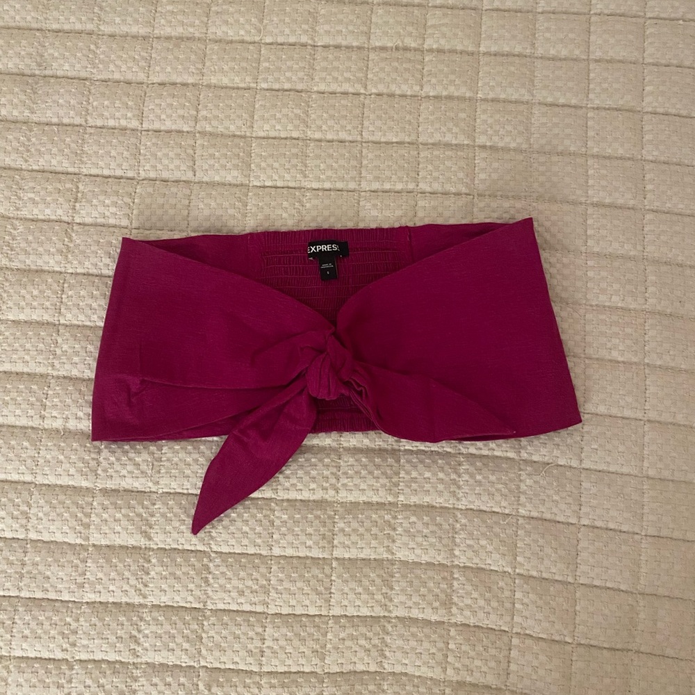 Hot pink Express tube top!